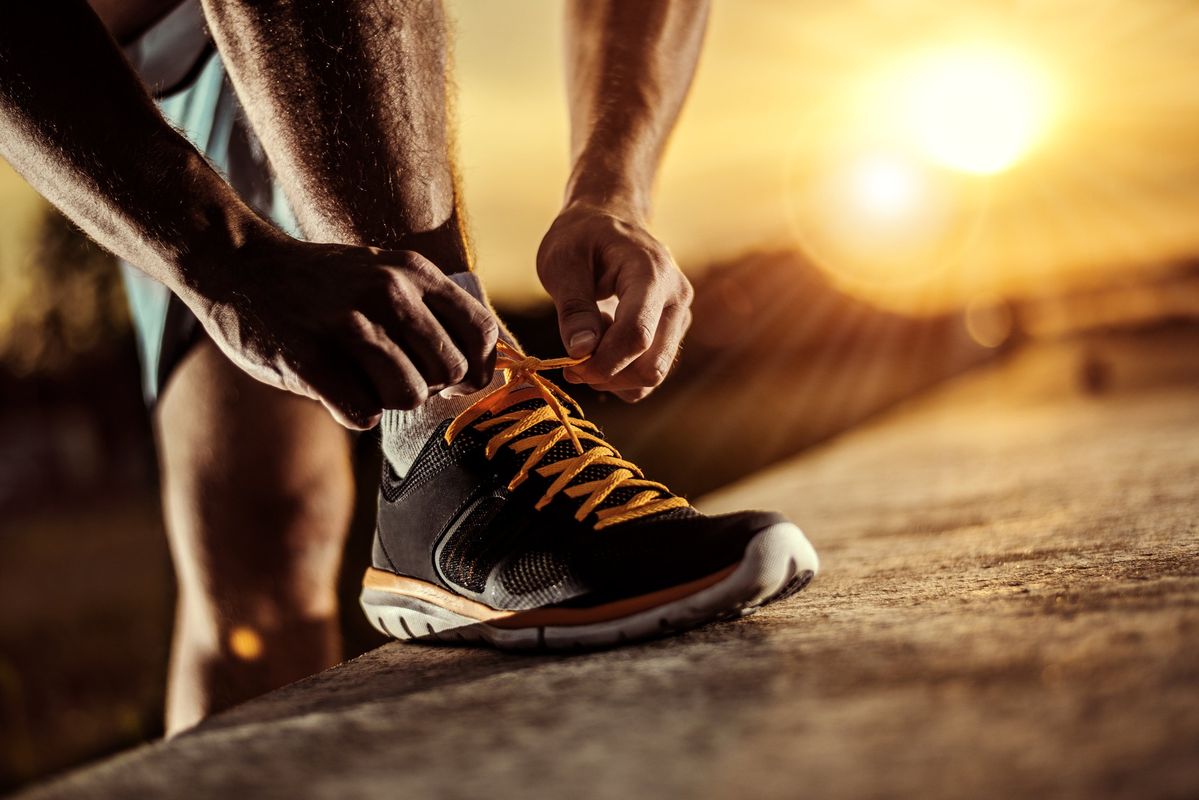 Marathon and running activity